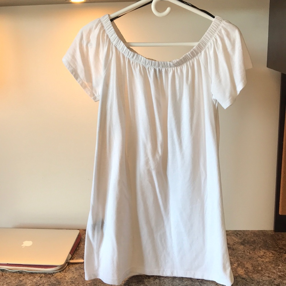 Off the shoulder dress